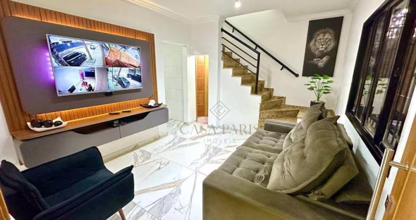 Sobrado à venda, 101 m² por R$ 795.000,00 - Vila Guilhermina - Praia Grande/SP
