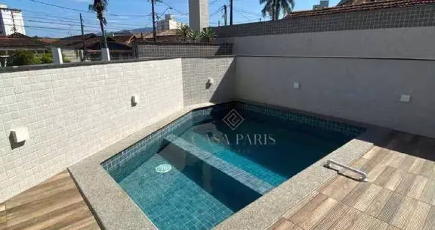 Apartamento com 2 dormitórios à venda, 55 m² por R$ 408.000,00 - Mirim - Praia Grande/SP