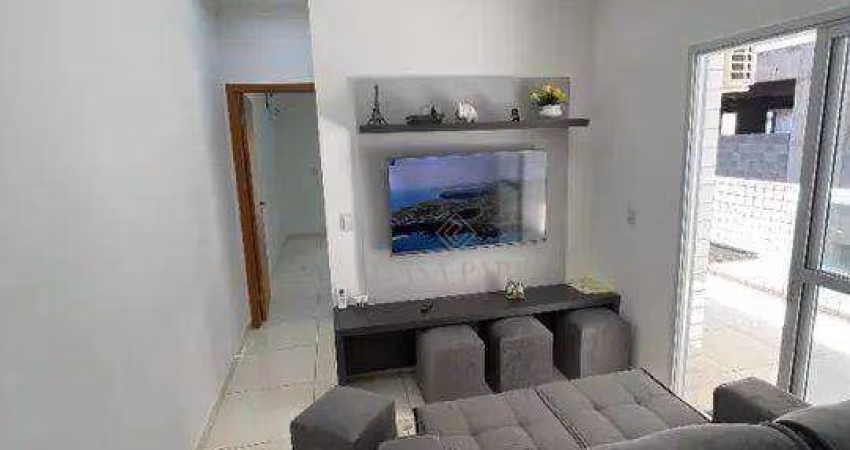 Apartamento à venda, 58 m² por R$ 395.000,00 - Canto do Forte - Praia Grande/SP