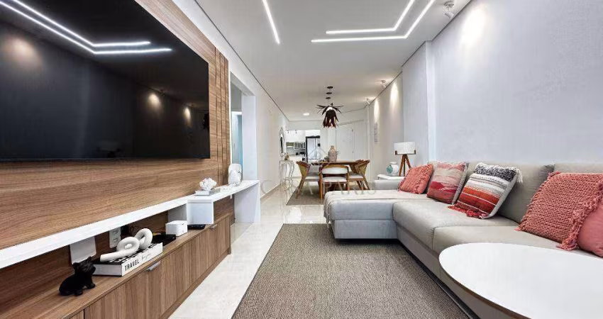 Apartamento com 3 dormitórios à venda, 114 m² por R$ 1.600.000,00 - Maracanã - Praia Grande/SP