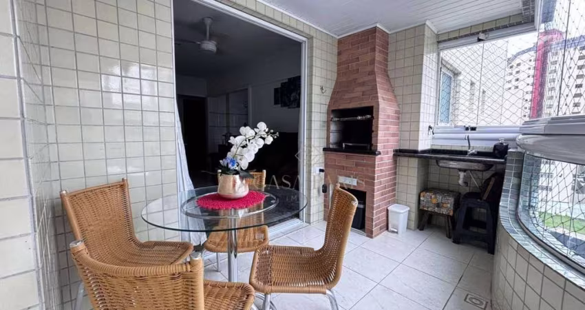 Apartamento com 2 dormitórios à venda, 86 m² por R$ 640.000,00 - Vila Guilhermina - Praia Grande/SP