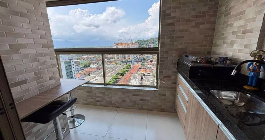 Apartamento com 2 dormitórios à venda, 63 m² por R$ 549.900,00 - Canto do Forte - Praia Grande/SP