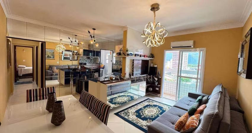 Apartamento à venda, 78 m² por R$ 530.000,00 - Caiçara - Praia Grande/SP