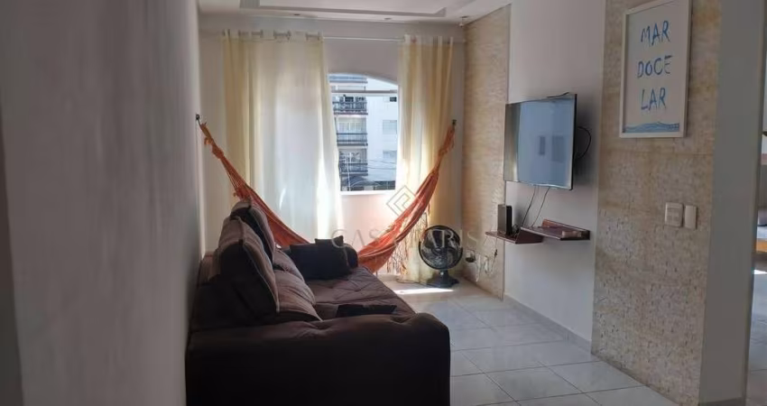 Apartamento com 1 dormitório à venda, 43 m² por R$ 265.000,00 - Canto do Forte - Praia Grande/SP
