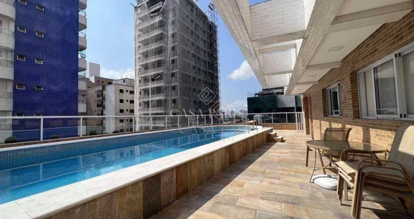 Apartamento com 2 quartos à venda, 92 m² por R$ 650.000 - Aviação - Praia Grande/SP