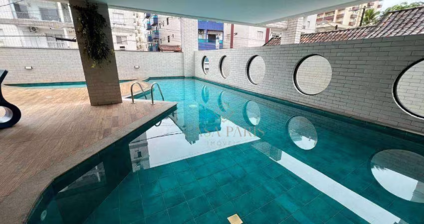 Apartamento à venda, 59 m² por R$ 460.000,00 - Vila Guilhermina - Praia Grande/SP