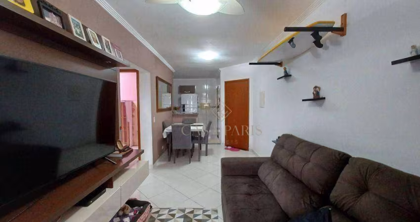 Apartamento à venda, 72 m² por R$ 370.000,00 - Aviação - Praia Grande/SP