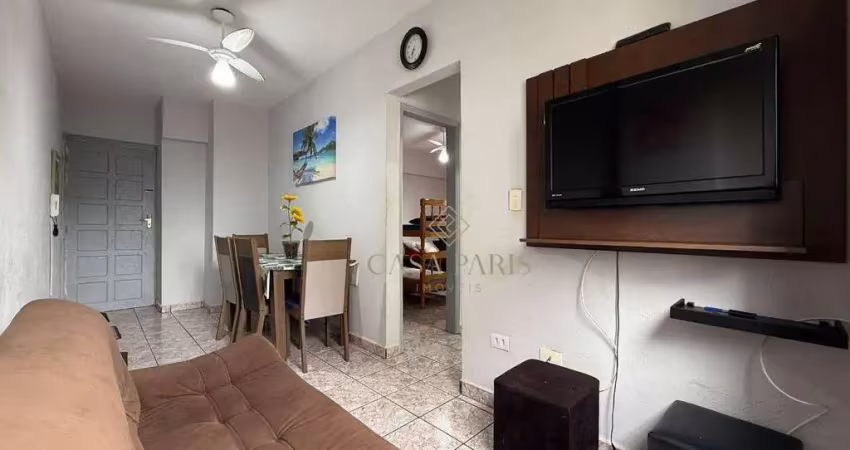 Apartamento com 1 dormitório à venda, 38 m² por r$ 240.000,00 - tupi - praia grande/sp
