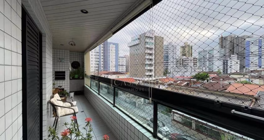 Apartamento com 2 dormitórios à venda, 88 m² por R$ 510.000,00 - Vila Guilhermina - Praia Grande/SP