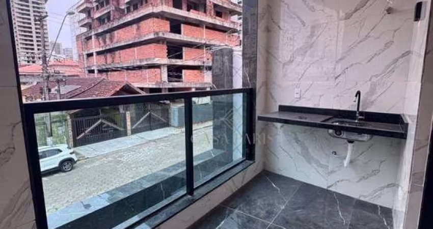 Sobrado com 3 dormitórios à venda, 110 m² por R$ 600.000,00 - Aviação - Praia Grande/SP
