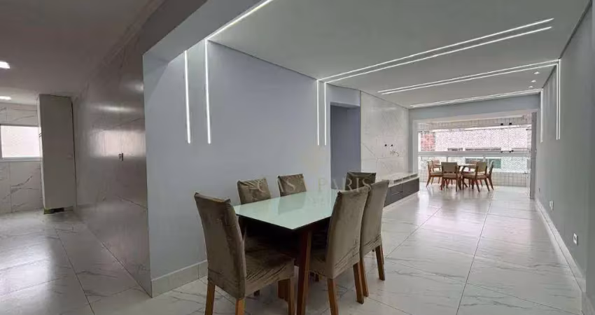 Apartamento com 3 dormitórios à venda, 117 m² por r$ 950.000,00 - aviação - praia grande/sp