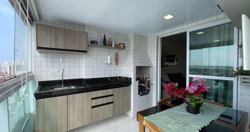 Apartamento com 1 dormitório à venda, 58 m² por R$ 450.000,00 - Caiçara - Praia Grande/SP