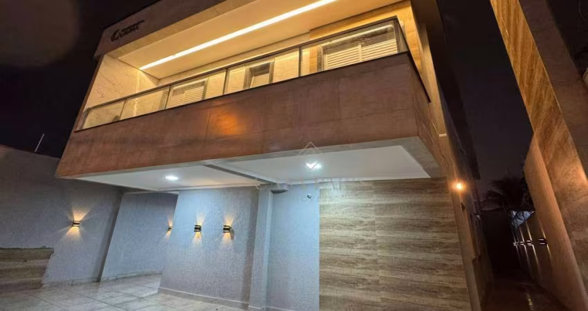 Sobrado com 2 dormitórios à venda, 65 m² por R$ 390.000 - Vila Guilhermina - Praia Grande/SP