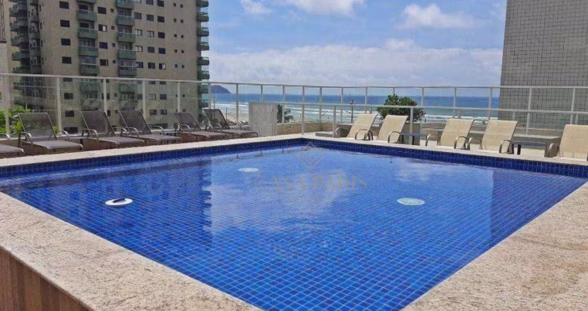 Apartamento com 1 dormitório à venda, 56 m² por R$ 475.000,00 - Aviação - Praia Grande/SP