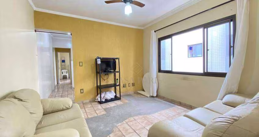 Apartamento com 1 dormitório à venda, 50 m² por R$ 220.000,00 - Vila Guilhermina - Praia Grande/SP