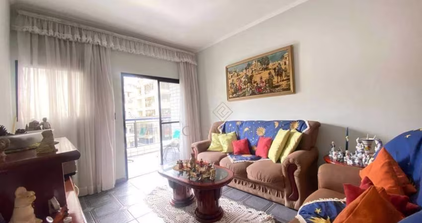 Apartamento com 3 dormitórios à venda, 105 m² por R$ 630.000,00 - Vila Guilhermina - Praia Grande/SP