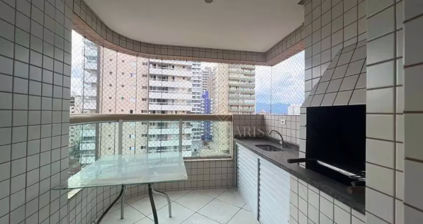 Apartamento com 2 dormitórios à venda, 76 m² por r$ 480.000,00 - aviação - praia grande/sp
