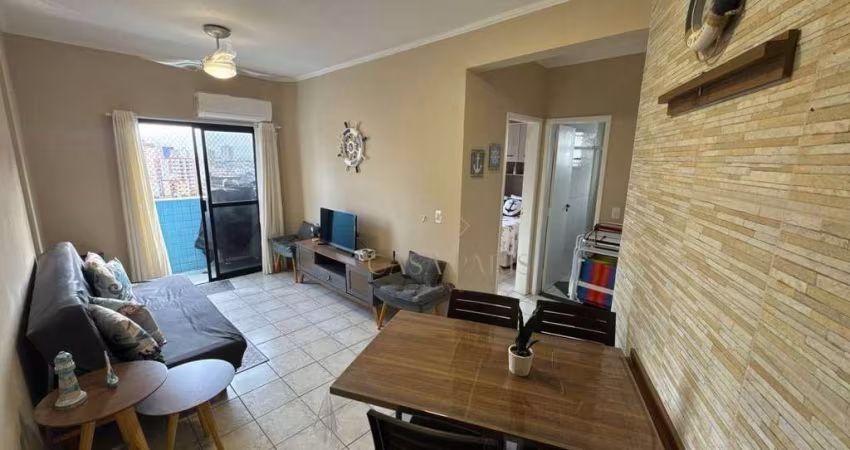Apartamento com 1 dormitório à venda, 53 m² por R$ 298.000,00 - Aviação - Praia Grande/SP