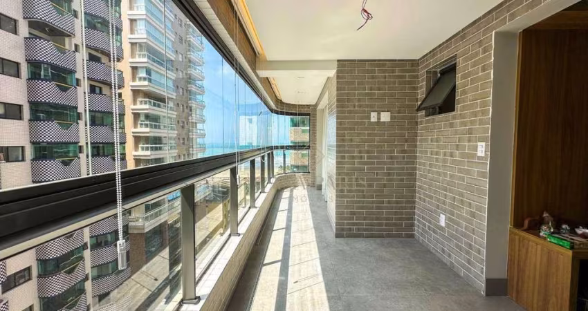 Apartamento com 2 dormitórios à venda, 86 m² por R$ 875.000,00 - Canto do Forte - Praia Grande/SP