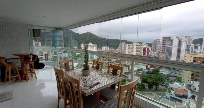 Apartamento com 3 dormitórios à venda, 152 m² por R$ 1.350.000,00 - Canto do Forte - Praia Grande/SP