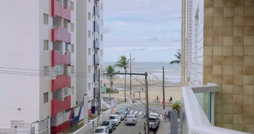 Apartamento com 2 dormitório prédio frente ao mar à venda, 62 m² por R$ 320.000 - Mirim - Praia Grande/SP
