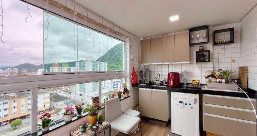 Apartamento com 2 dormitórios à venda, 91 m² por R$ 700.000,00 - Canto do Forte - Praia Grande/SP