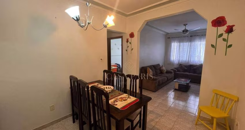 Apartamento com 2 dormitórios à venda, 81 m² por R$ 550.000,00 - Canto do Forte - Praia Grande/SP