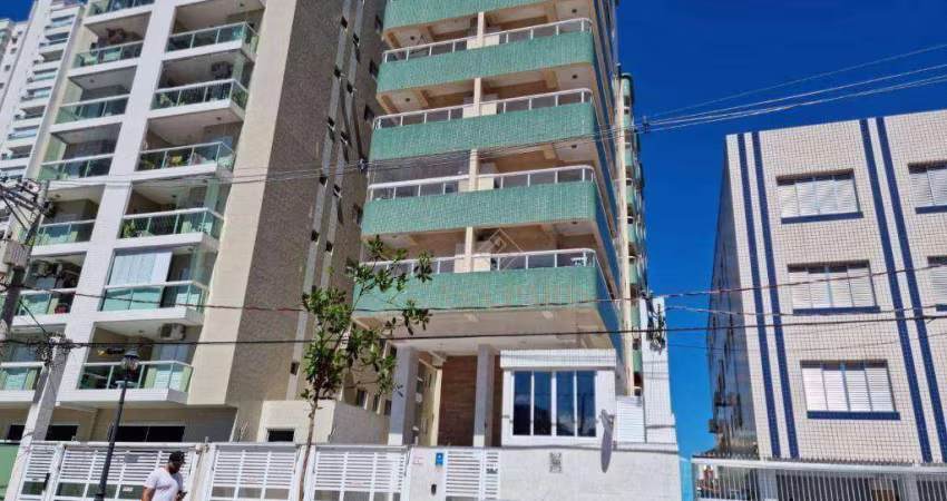 Apartamento com 1 dormitório à venda, 65 m² por R$ 470.000 - Canto do Forte - Praia Grande/SP