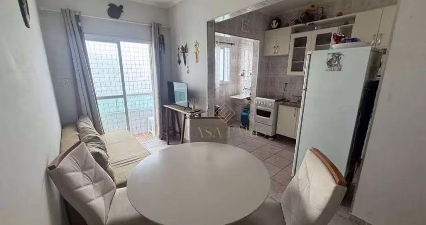 Apartamento com 1 dormitório à venda, 40 m² por r$ 240.000,00 - mirim - praia grande/sp