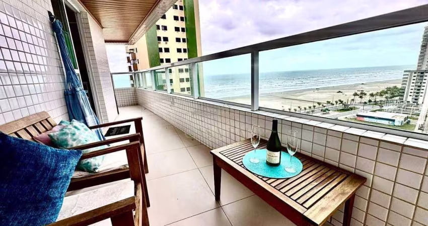 Apartamento com 2 dormitórios à venda, 92 m² por R$ 890.000,00 - Vila Guilhermina - Praia Grande/SP