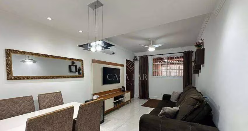 Sobrado com 3 dormitórios à venda, 115 m² por r$ 800.000,00 - canto do forte - praia grande/sp