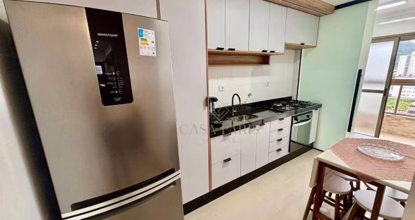 Apartamento com 2 dormitórios à venda, 77 m² por R$ 650.000 - Canto do Forte - Praia Grande/SP