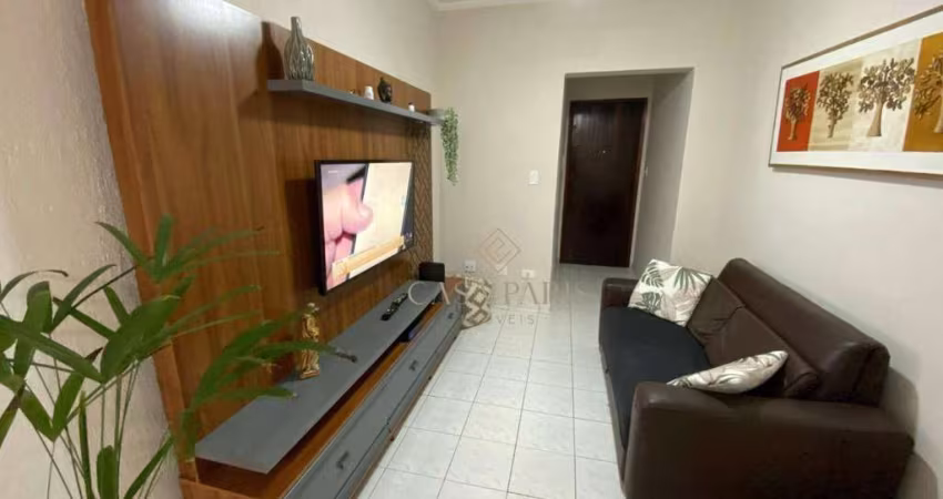 Apartamento com 1 dormitório à venda, 70 metros do mar, por R$ 320.000 - Ocian - Praia Grande/SP