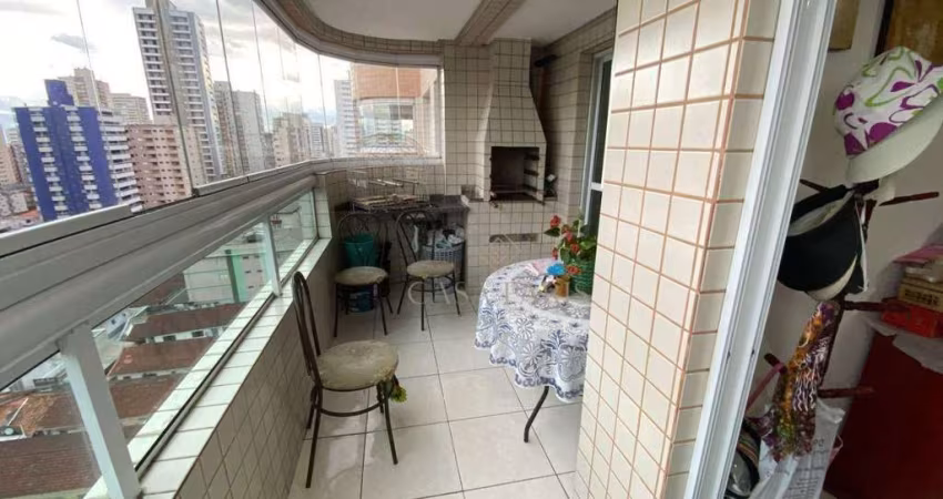 Apartamento com 1 dormitório à venda, 54 m² por R$ 340.000 - Aviação - Praia Grande/SP
