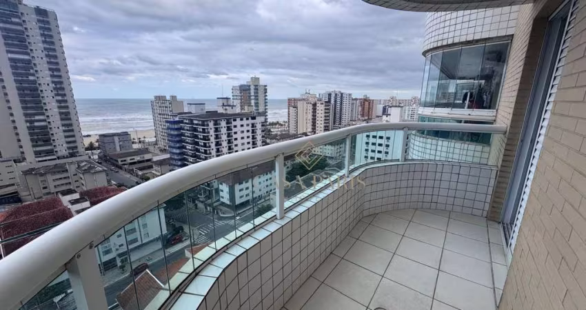 Apartamento com 2 dormitórios à venda, 91 m² por R$ 650.000,00 - Vila Guilhermina - Praia Grande/SP