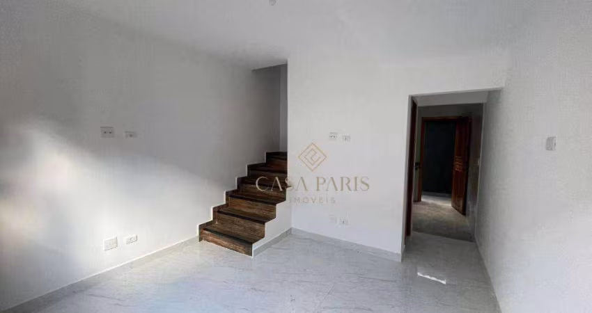 Sobrado à venda, 56 m² por R$ 345.000,00 - Aviação - Praia Grande/SP