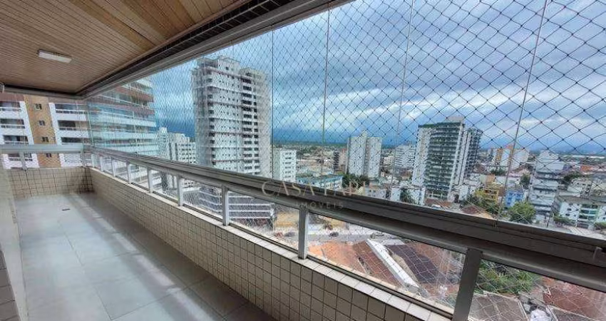 Apartamento com 2 dormitórios à venda, 100 m² por R$ 600.000,00 - Vila Guilhermina - Praia Grande/SP