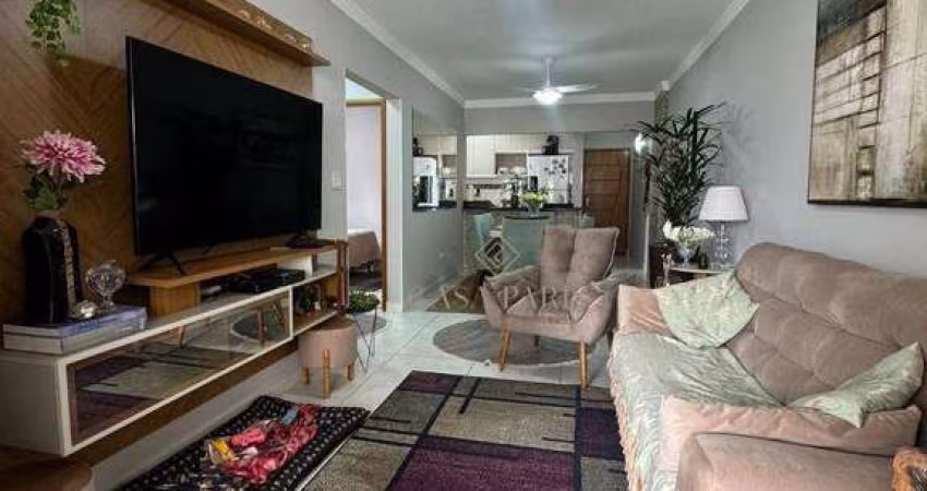 Apartamento com 2 dormitórios à venda, 76 m² por R$ 495.000 - Tupi - Praia Grande/SP