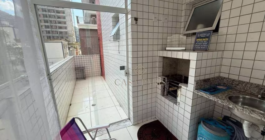 Apartamento com 1 dormitório à venda, 70 m² por R$ 375.000,00 - Canto do Forte - Praia Grande/SP