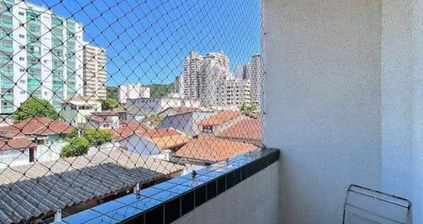 Apartamento com 2 dormitórios à venda, 50 m² por R$ 280.000 - Canto do Forte - Praia Grande/SP