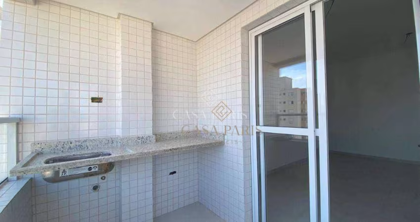 Apartamento com 1 dormitório à venda, 52 m² por R$ 375.000 - Aviação - Praia Grande/SP