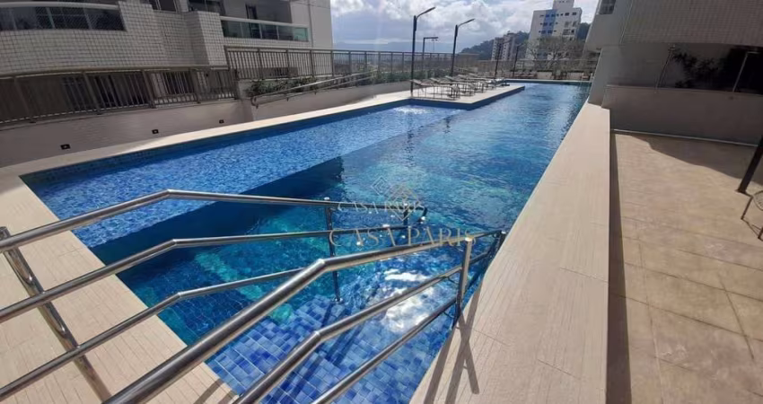 Apartamento com 2 dormitórios à venda, 91 m² por R$ 820.000,00 - Canto do Forte - Praia Grande/SP