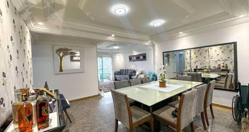 Apartamento com 3 dormitórios à venda, 134 m² por R$ 1.360.000 - Canto do Forte - Praia Grande/SP