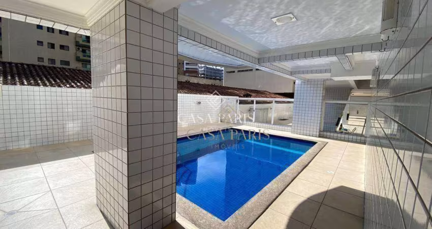 Apartamento com 2 dormitórios à venda, 74 m² por R$ 400.000,00 - Vila Guilhermina - Praia Grande/SP