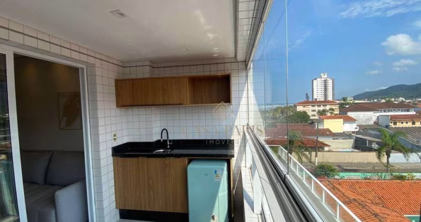 Apartamento com 2 dormitórios à venda, 62 m² por R$ 550.000,00 - Solemar - Praia Grande/SP