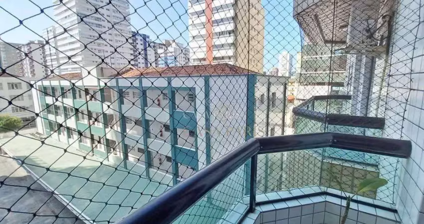 Apartamento com 2 dormitórios à venda, 73 m² por r$ 480.000,00 - canto do forte - praia grande/sp