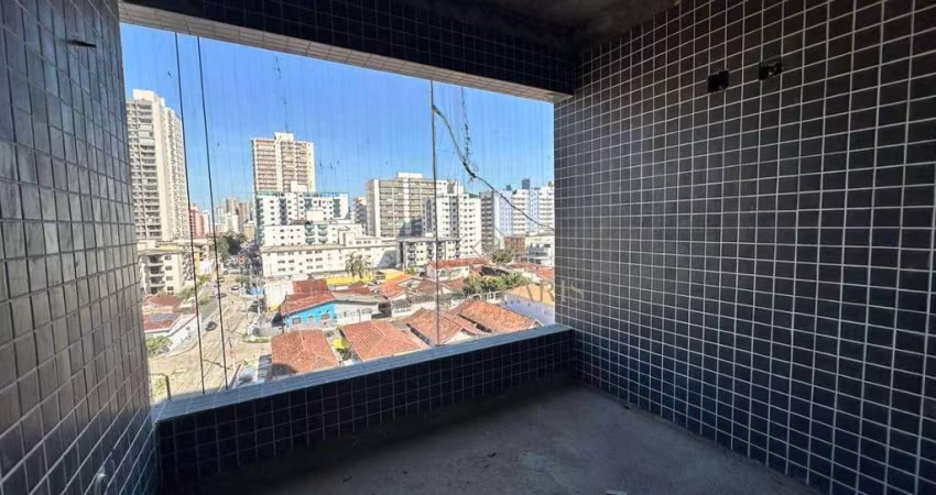 Apartamento com 2 dormitórios à venda, 70 m² por R$ 628.000 - Vila Guilhermina - Praia Grande/SP