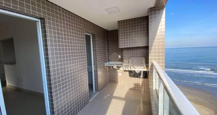Apartamento com VISTAR MAR, 2 dormitórios à venda, 66 m² por R$ 550.000 - Vila Balneária - Praia Grande/SP