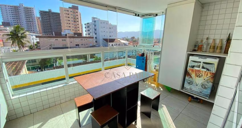 Apartamento com 2 dormitórios à venda, 75 m² por R$ 430.000,00 - Vilamar - Praia Grande/SP