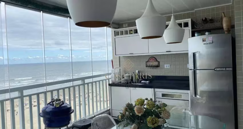 Apartamento com 3 dormitórios à venda, 163 m² por r$ 2.300.000 - aviação - praia grande/sp
